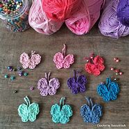 Image result for Crocheted Butterfly Clip Art Free