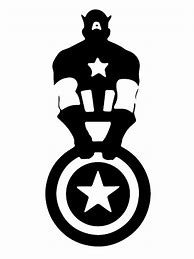 Image result for Captain America Stencil Art