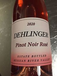Image result for Dehlinger Pinot Noir Rose