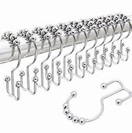 Image result for Bathroom Shower Curtain Hooks