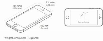 Image result for Apple iPhone Screen Size SE