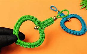 Image result for Lanyard Keychain Braided