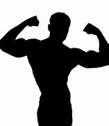 Image result for Silhouette Strong Man Design