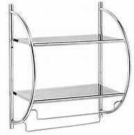 Image result for Tiered Wall Mount Towel Rack