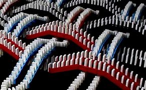 Image result for Domino's Falling Colourful