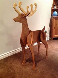Image result for Reindeers From Wood