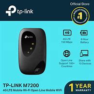 Image result for TP-LINK 4G LTE Mobile Wi-Fi M7200