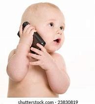 Image result for Funny Babies Talking On Phone