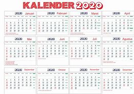 Image result for Kalender Tahun 2020 Lengkap Tanggal Merah