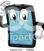 Image result for Broken Tablet Clip Art