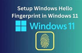 Image result for Fingerprint Setup