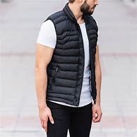 Image result for Men's Gray Puffer Vest