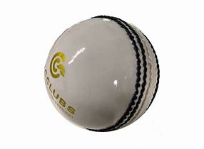 Image result for White Leather Ball Cricket