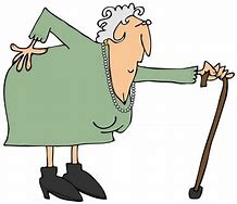 Image result for Frazzled Old Lady Cartoon