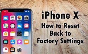 Image result for Reset iPhone 10 to Factory Settings