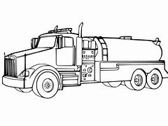 Image result for Tanker Truck Coloring Pages