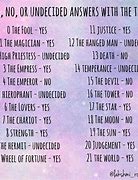 Image result for Yes or No Tarot Card