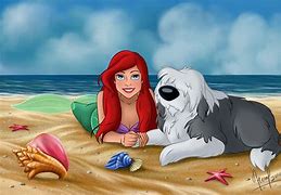Image result for Little Mermaid Ariel and Max