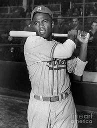 Image result for Black History Jackie Robinson At-Bat