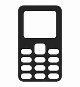 Image result for Mobile Phone Icon for Use in Word