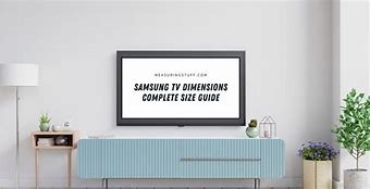 Image result for TV Samsung 8 Series Size Chart