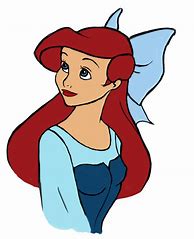 Image result for Ariel Normal Human Cartoon