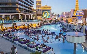 Image result for Pool Las Vegas Night