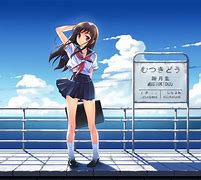Image result for Short Anime Girl School Uniform