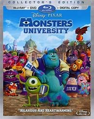 Image result for Monsters University Blu-ray