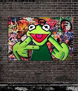 Image result for 1080X1080 Pinterest Gangster Kermit