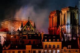 Image result for Notre Dame Cathedral Fog