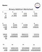 Image result for Binary Worksheet