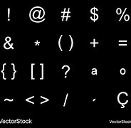 Image result for Common Keyboard Symbols