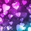 Image result for Colorful Glitter Hearts Wallpaper