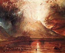 Image result for Vesuvius Eruption Pompeii Painting