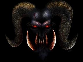 Image result for Demon Mad Face Black N White