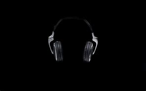 Image result for Headphones On Black Background