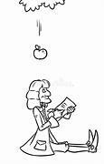 Image result for Newton Apple Cartoon