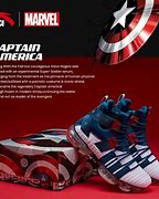 Image result for Captain America Basketball Shoes