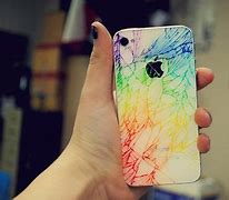 Image result for Colored Cracked iPhone