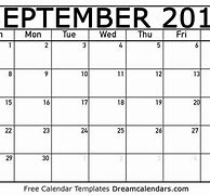 Image result for September Calendar Print Out