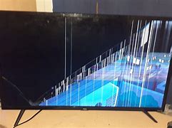Image result for Damaged TV Screen