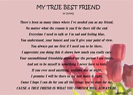 Image result for A Letter to My Best Friend Poem