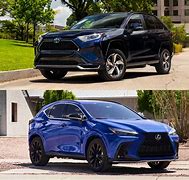 Image result for Lexus NX vs Rx