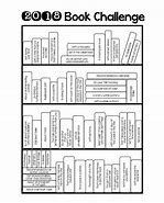 Image result for Book Shelf Printable Challenge