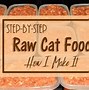 Image result for Raw Cat Food