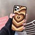 Image result for Gold Heart Phone Case iPhone 12