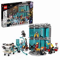 Image result for LEGO Iron Man Armoury Set War Machine