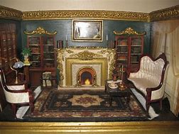 Image result for Miniature Victorian Room Box