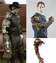 Image result for Steampunk Prosthetic Arm